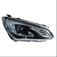 Pair of Car Headlight assembly For Buick excelle xt opel astra j  led DRL daytime running light turn signal head lamp