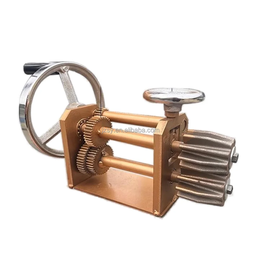 Small diameter aluminum alloy plate manual embossing machine portable