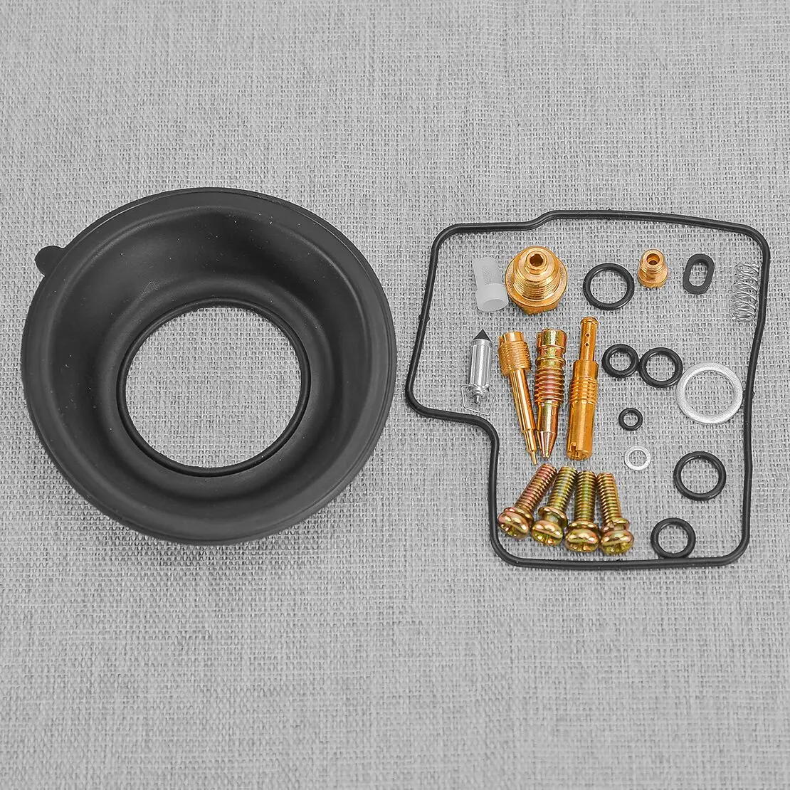 DWCX Carburetor Repair Kit Diaphragm O-Ring Needle Valve Fit For Honda VF1100C Magna VF1100S Sabre VT1100C Shadow