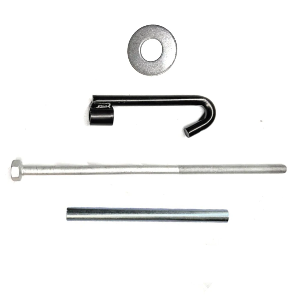 Spare Tire Bracket Bolt Hook Kit for Outlander 2013 2021 Metal Material Silver/Black Easy Replacement Installation