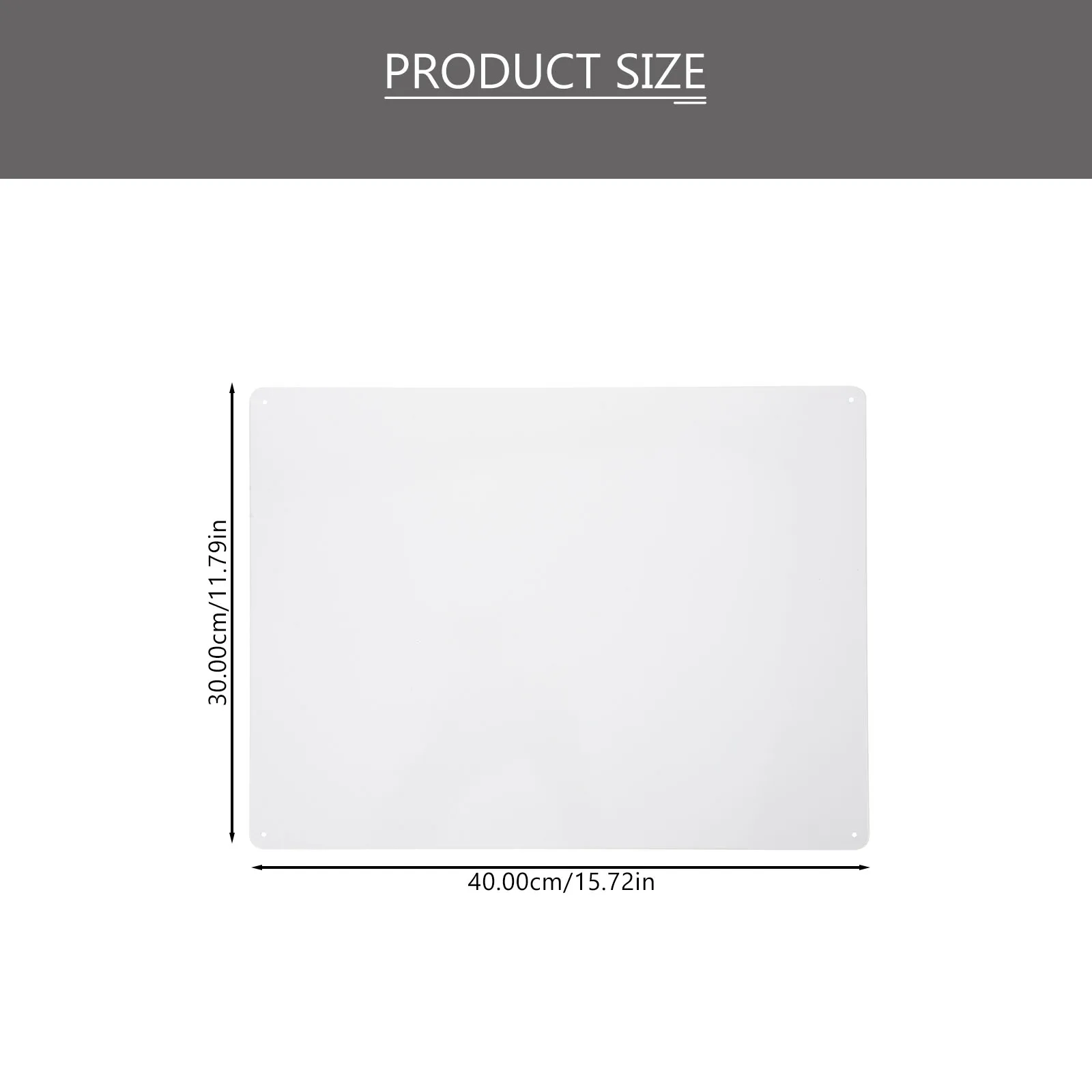 Aluminum 30x40cm Panel DIY Diy Blank Sign Craft Project Wall Blank Metal Crafting Metal Panel Board Board Decorative