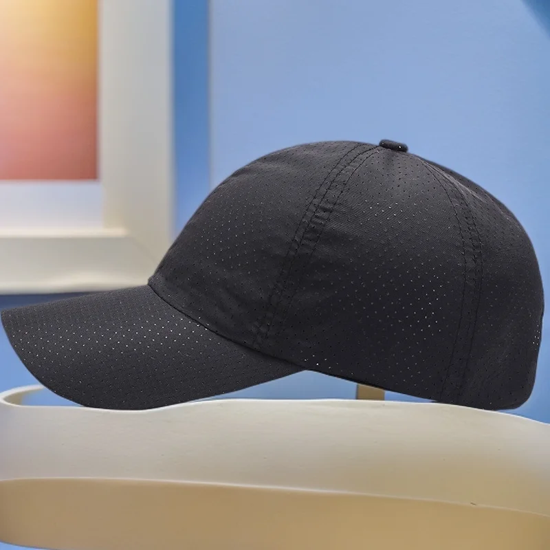 قبعة صيفية للرجال رقيقة سريعة التجفيف بطة اللسان في الهواء الطلق واقية من الشمس الرجال الشمس عادية الصيد الظل قبعة بيسبول المرأة قبعة 2