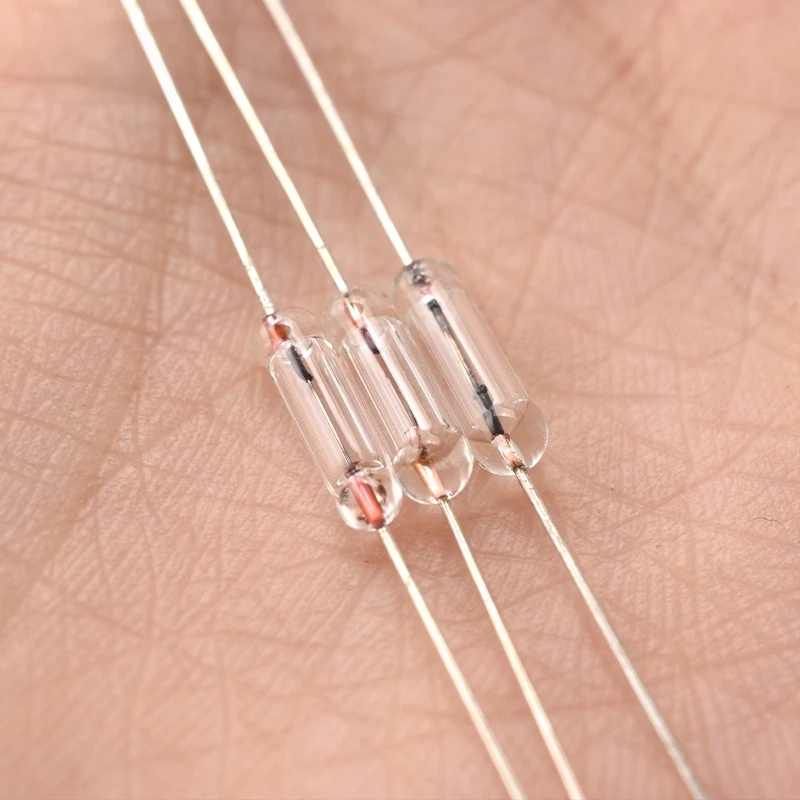 200pcs 3 * 10MM All Glass Fuse Tube with Solder Legs 250V F0.5A 1A 2A 3A 5A Environmentally Friendly Fast Break