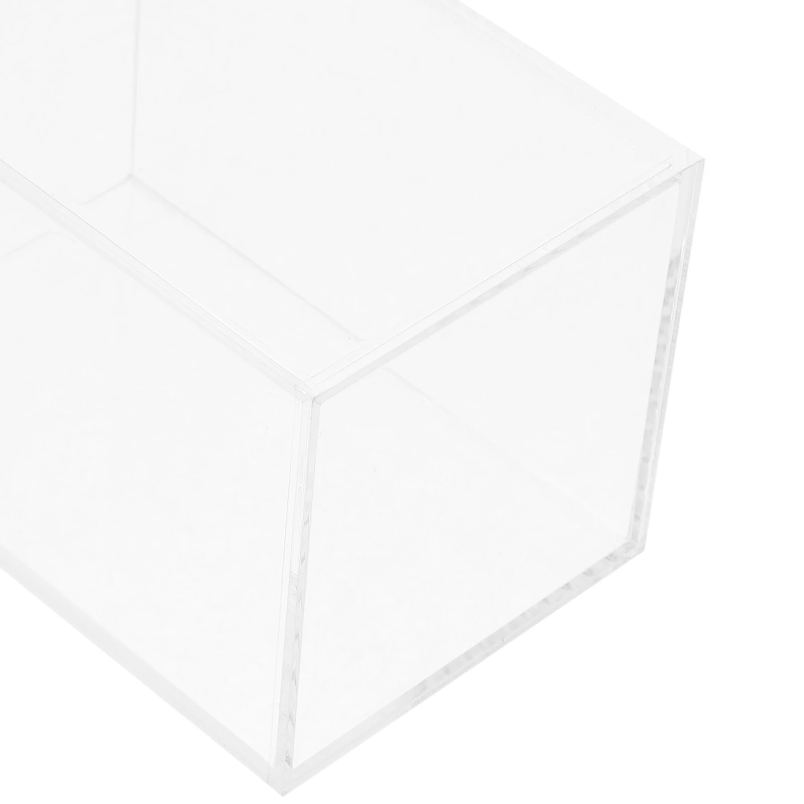 

2 Pcs Pen Storage Box Pencil Holder Organizer Desk for Acrylic Transparent Office