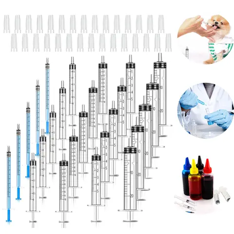 5-20 Pcs 1ml 3ml 5ml 10ml 20ml  Syringes Without NeedleMeasuring Syringe Tools for Scientific Labs Multiple Uses