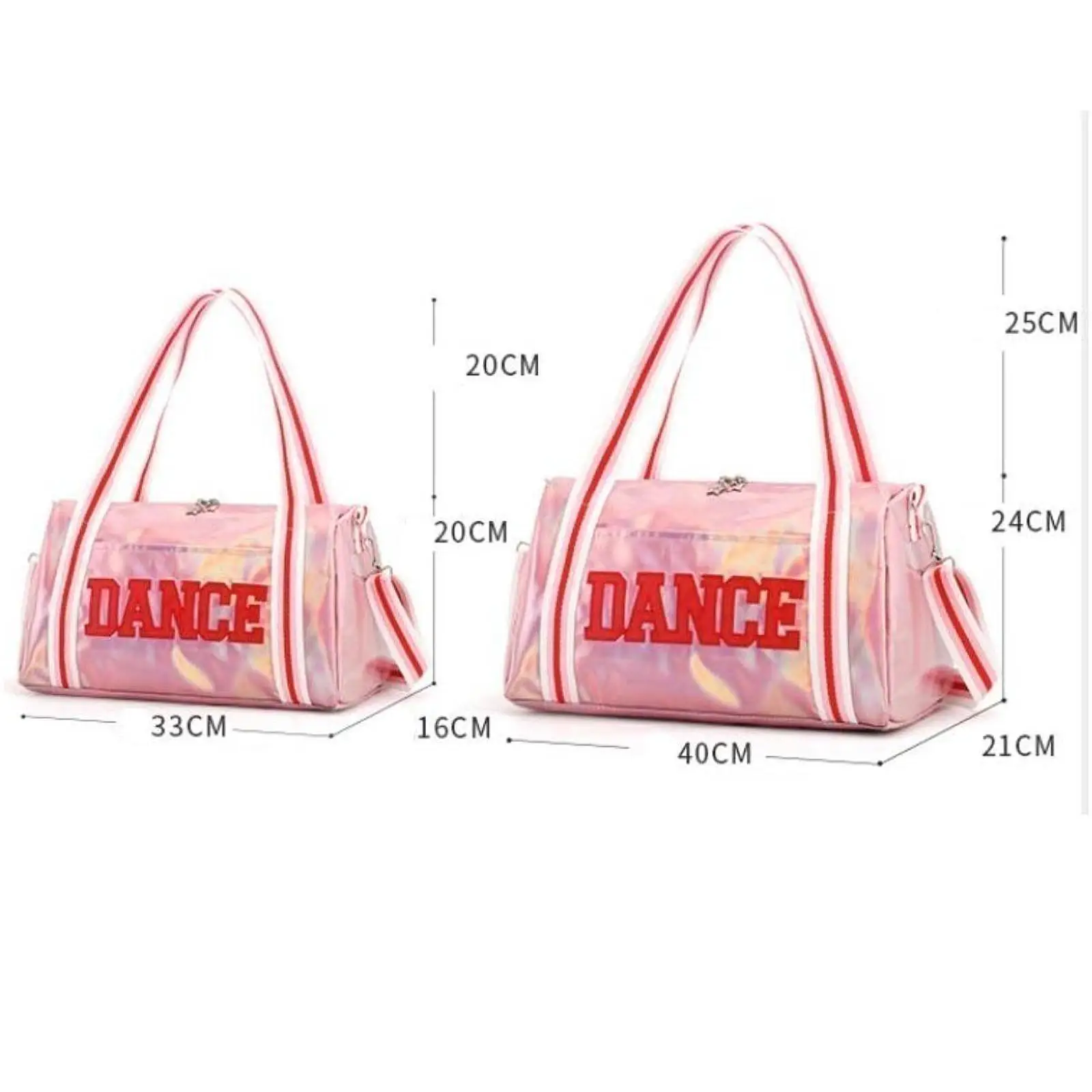 Girl Dance Ballet Bag Kids Weekender Overnight Bag for Workout Dance Gym