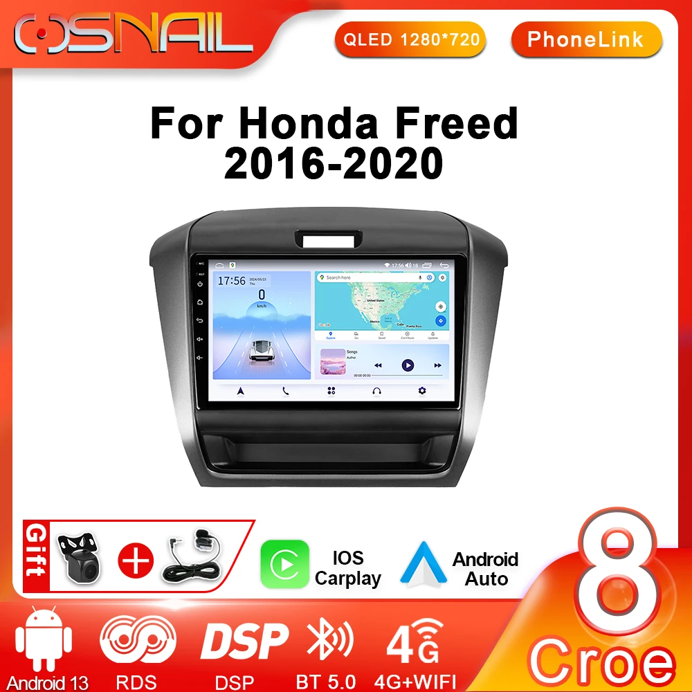 

COSNAIL Android Car Radio For Honda Freed 2 2016 - 2020 Multimedia Video Player Stereo GPS Navigation Carplay No 2din 2 din dvd