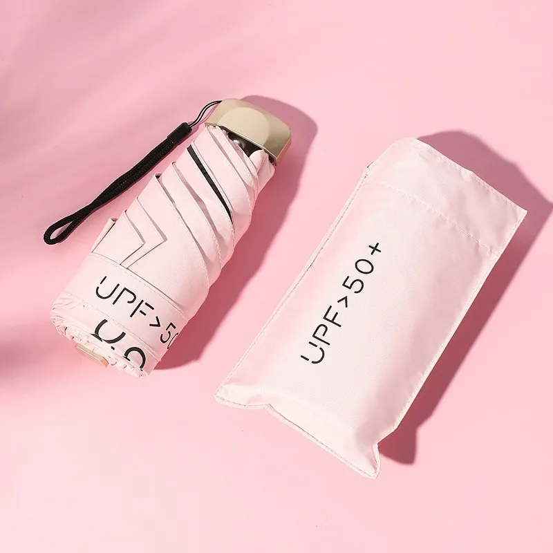 Ultra-Light Children's Umbrella Student School Special Primary School Lightweight Six-Bone Sunshade Umbrella  Folding Umb...