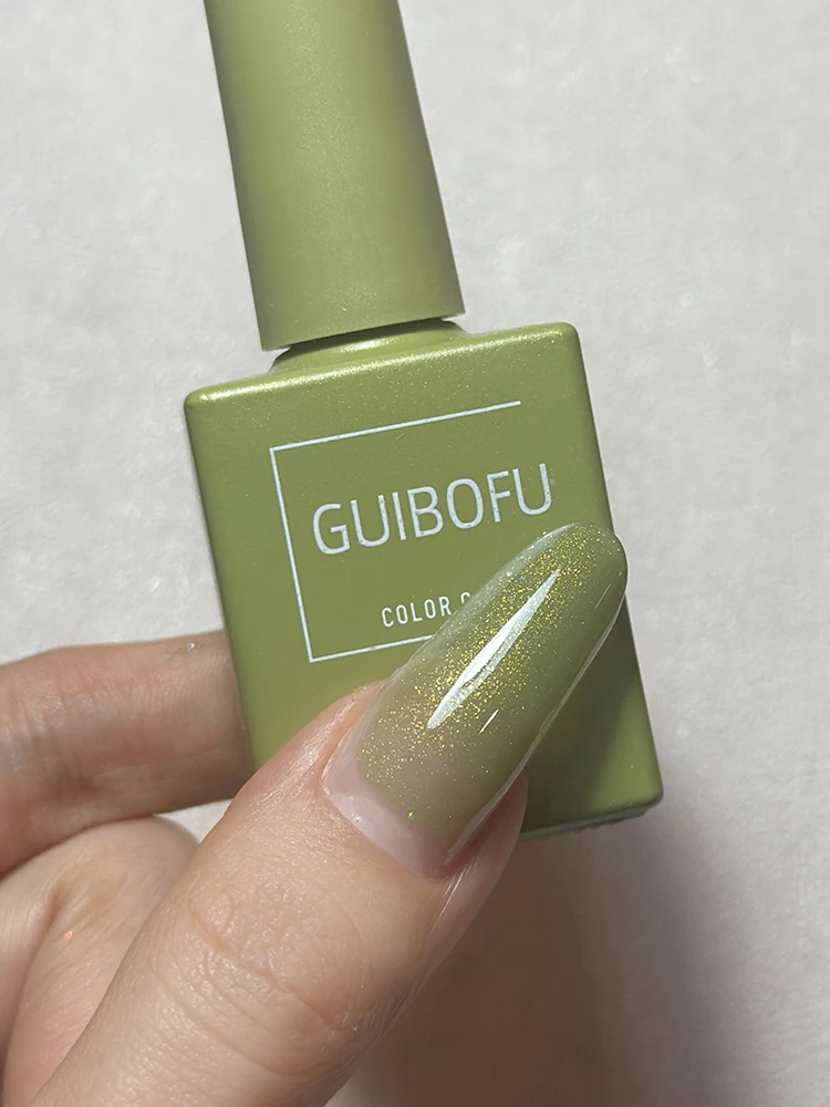 Juego de esmaltes de uñas con lentejuelas semipermanentes, acabado brillante de otoño, serie Glitter de 15ml, barniz Uv para decoración de uñas