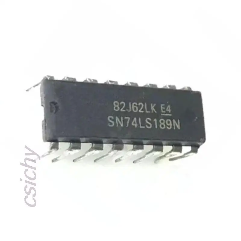 

5pcs/lot 74LS189 SN74LS189AN HD74LS189P DIP-16 Logic chip IC In Stock