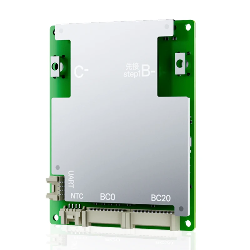 JiaBaiDa 8s-20s 8S 24V 9S 10S 11S 12S 13S 14S 36V 15S 16S 48V 17S 18S 19S 20S 60V 40A 50A 60A LFP NMC Smart BMS Bluetooth view 6