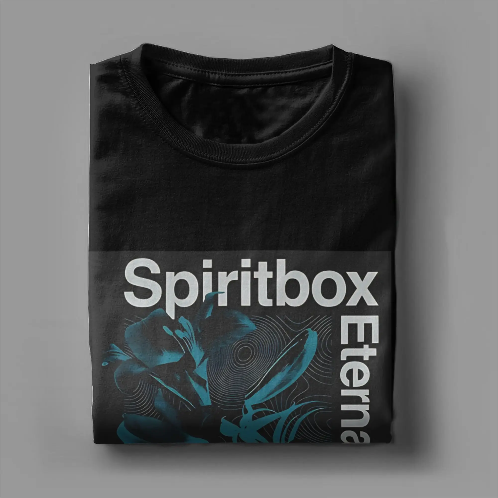 Spiritbox Eternal Blue Floral Poster Art T-Shirt Summer T Shirts Couple 100 Cotton O Neck Plus Size 5XL Tees Short Sleeve Tops