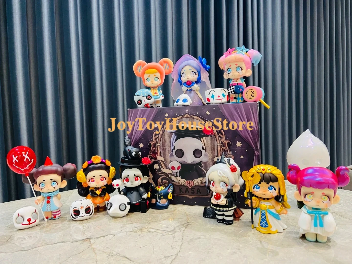 

Kasa Not A Villain Series, милые экшн-фигурки аниме, кавайные игрушки, фигурки, куклы, подарочные игрушки