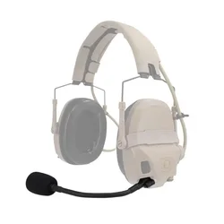 Tactical Noise Canceling Headset Replaces Microphone for AMP Headset