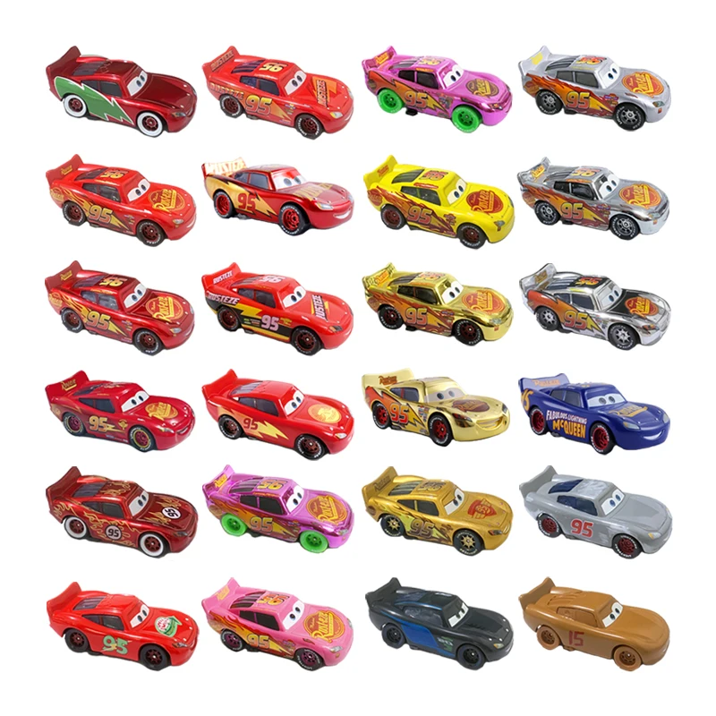 Coches de Disney, Lightning McQueen, Pixar Car 3, Estilos Básicos, Dinosaurio, Darth Vader, Golden Piston Cup, Coche Pintado, Coche de Juguete para Niños, Modelo de Coche