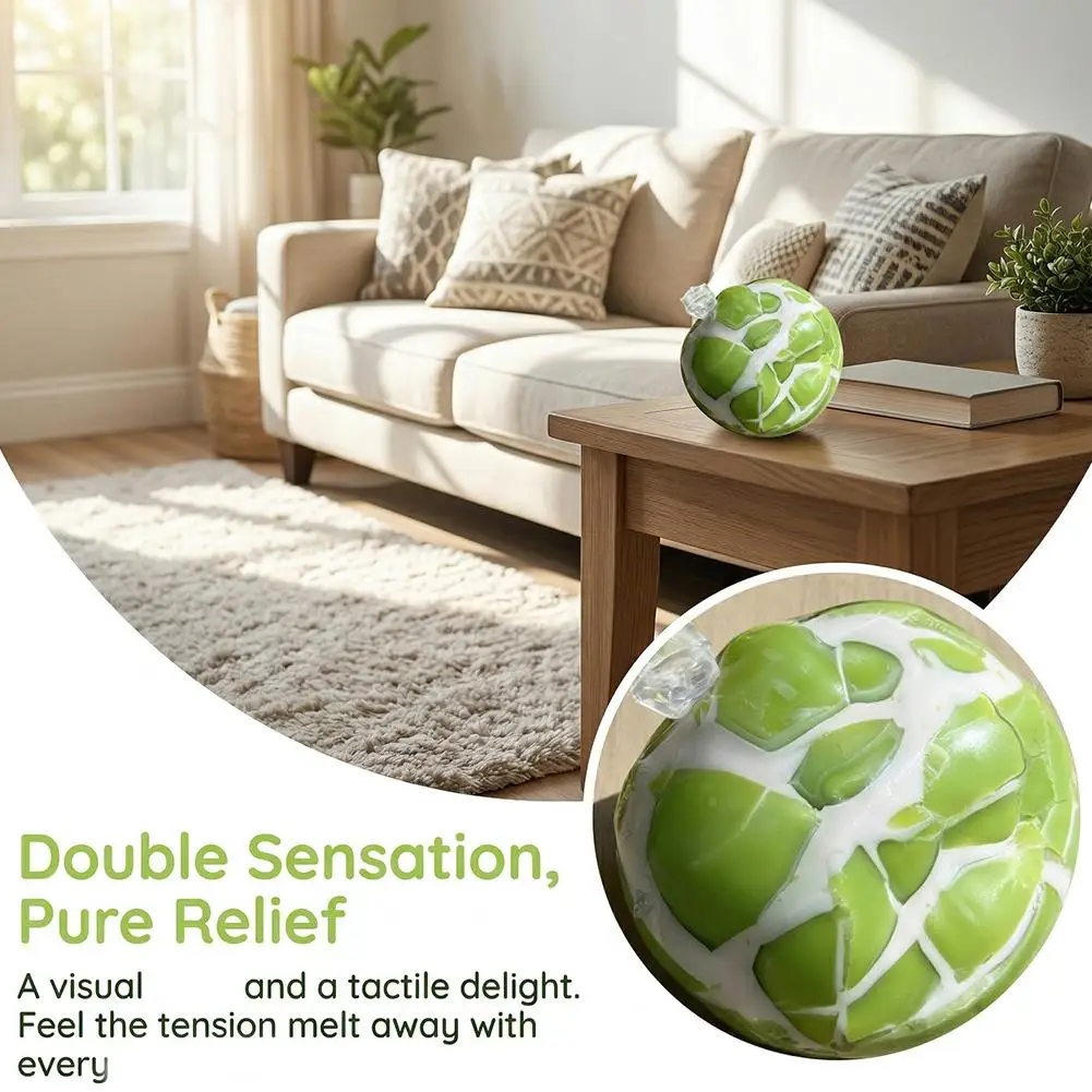 Squishy Stress Balls Slow Rebound Wax Skin Squeeze Toy Sensory Fidget Toy Soothing Relieving Stress For Kids Adult Party Gifts view 5
