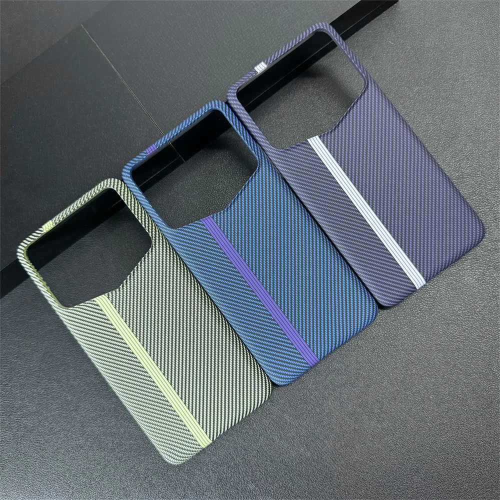 Ultra-Thin Frosted Carbon Fiber Texture Case for Redmi K70 Champion Edition Skin Feel Matte Protective Cover Funda Capa - Image 6