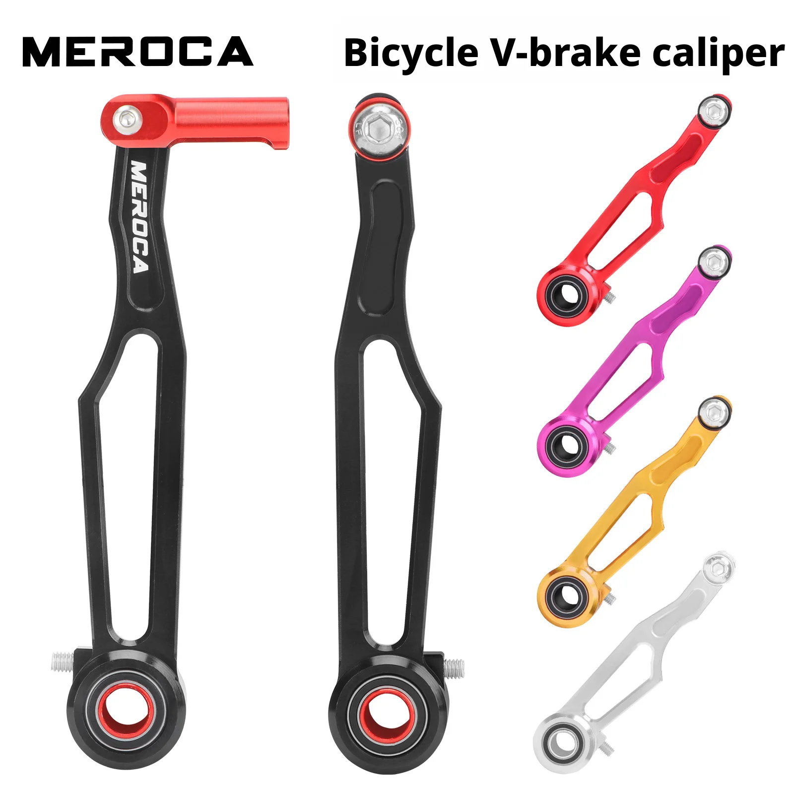 

14-16-20" 451 Folding Bike V Brake Hollow Ultralight 83mm Short Arm 109mm Long CNC Aluminum Alloy V Brake Caliper