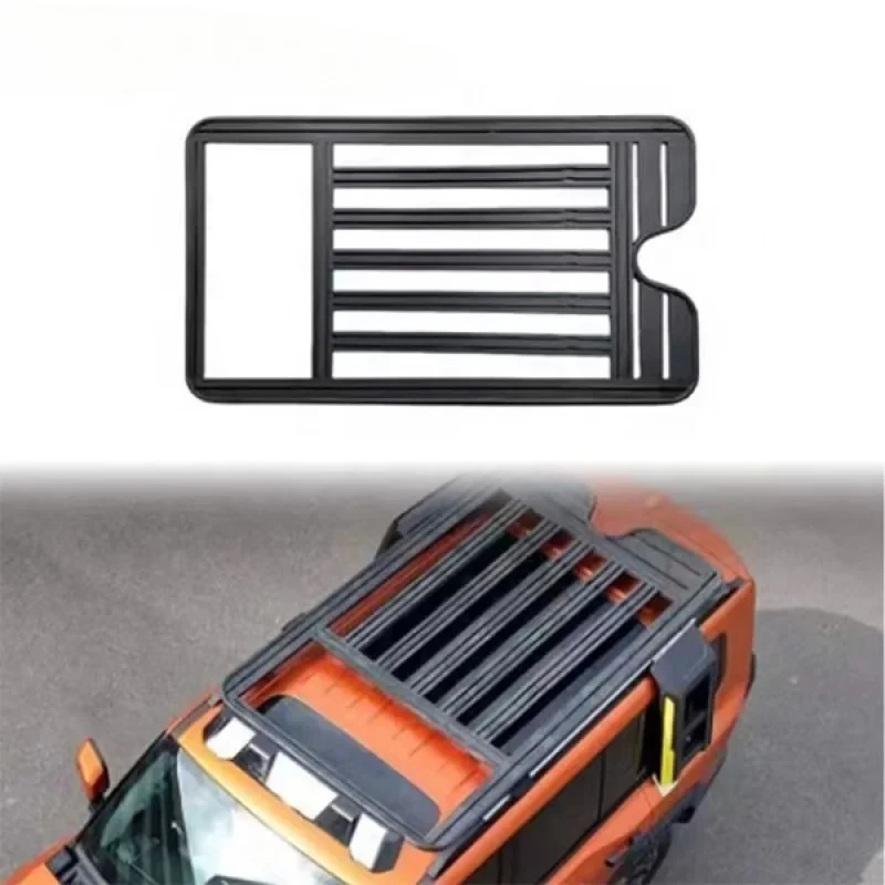 

Best SellingFor G700: Car Modification Accessory, Aluminum Alloy Roof Rack Extension & Lage PlatformHigh Quality
