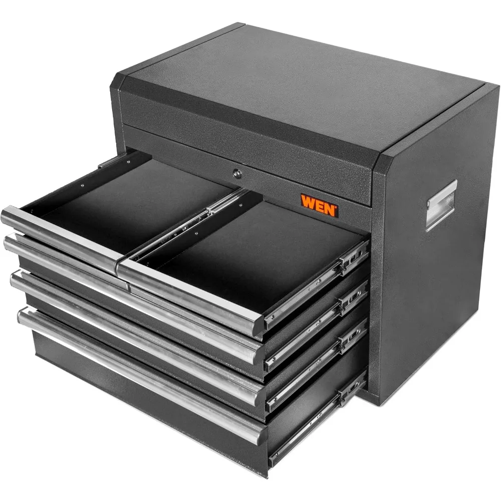 Cassetta portautensili di alta qualità da 26 pollici con acciaio durevole calibro 21 e finitura verniciata a polvere