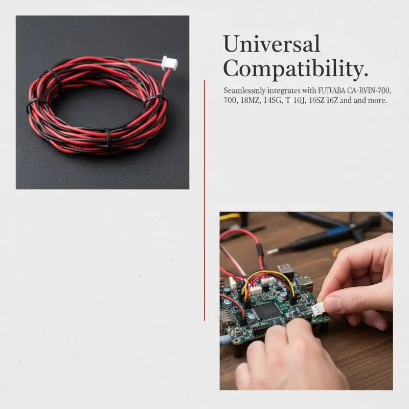 FUTABA CA-RVIN-700 Voltage Sensor External Voltage Return Cable For Futaba R7008SB R7003SB 14SG T10J Return Test