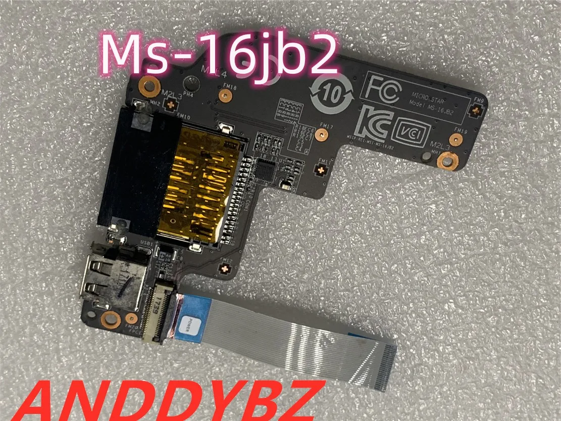 Used Ms-16jb2 VER1.0 Original For MSI Gp62 GL62VM GL72VM GP72 GE62VM GE72VM MS-16JB MS-16J9 MS-16JC MS-16JD MS-16JF Switch Board