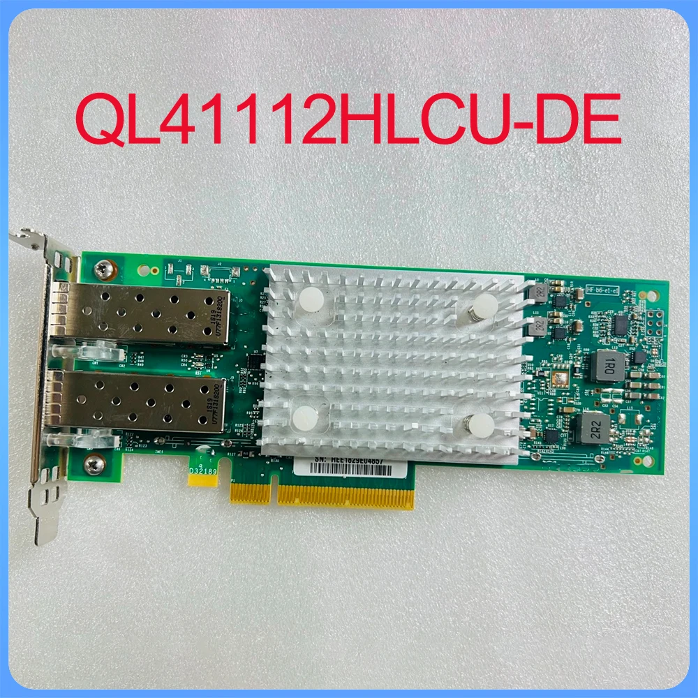 For DELL Ten Gigabit dual-port optical fiber network adapter QL41112HLCU-DE 807N9 C5RNH 5252W