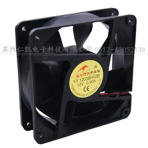 

Snowfa yy12038h12b 12v 12038 cooling fan dc ventilation fan