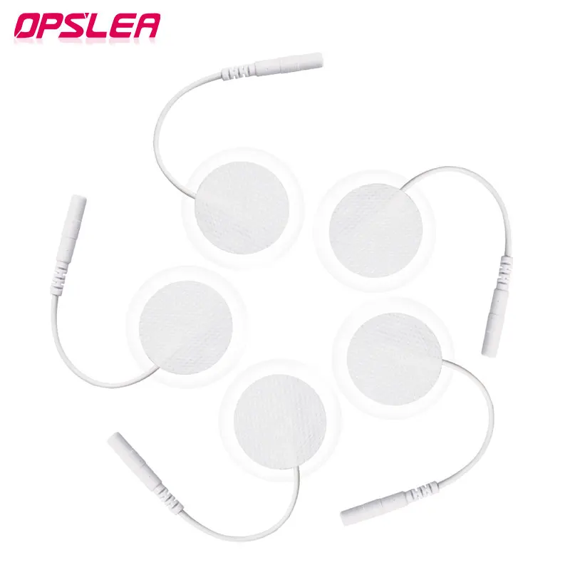 3cm Round Electrode Pads Non-woven Fabric Gel Sticker for TENS EMS Digital Therapy Massager Electric Muscle Stimulator Massage