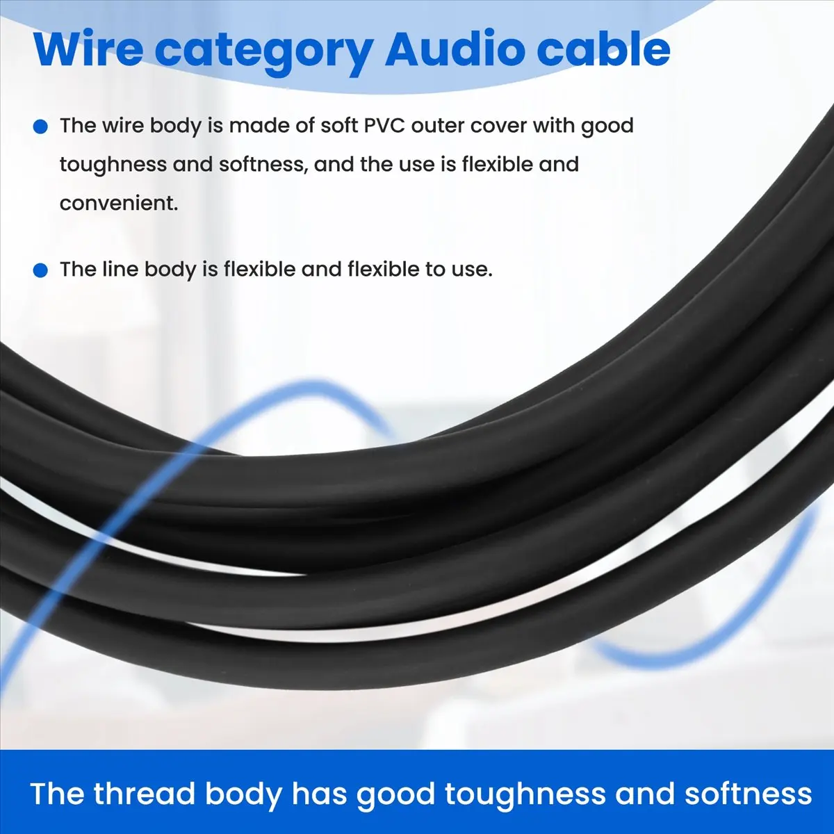 DT85 Neues 3 Meter 3,5mm Stereo-Klinkenstecker auf 3-Pin XLR Stecker Kabel für Mikrofon-Audioaufnahme
