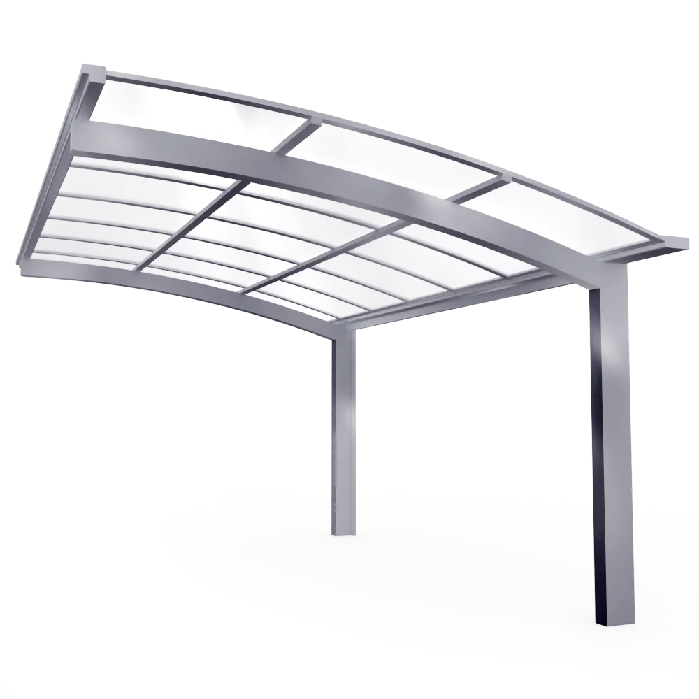 

Custom Car Uv protection Sun Shade Awning Car Park Carport Aluminium Made Carport Canopy