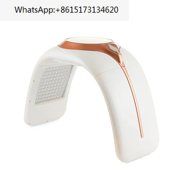 

Косметическое устройство с горячим компрессом холодного спрея, складной цветной светлый спектрометр для омоложения кожи, инструмент для омоложения кожи фотон