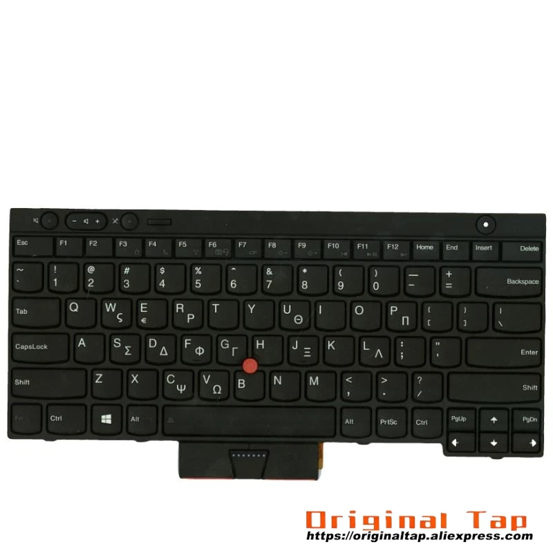 GR Greek Keyboard for Lenovo Thinkpad L430 L530 T430 T430s T530 W530 X230 X230t 04X1214 04Y0615 04X1290 04X1328 04Y0503 04Y0578