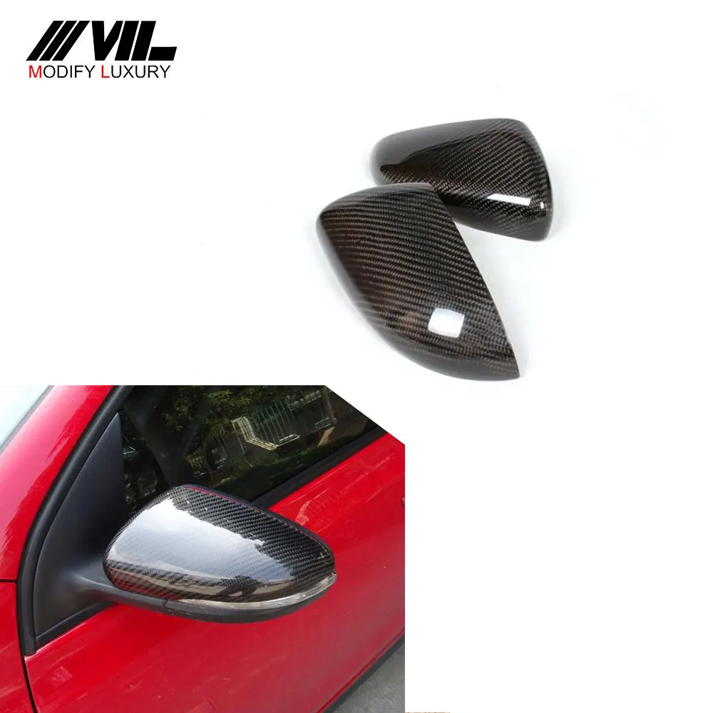 

Suitable for Carbon side mirror covers Suitable for Volkswagen Golf 6 VI MK6