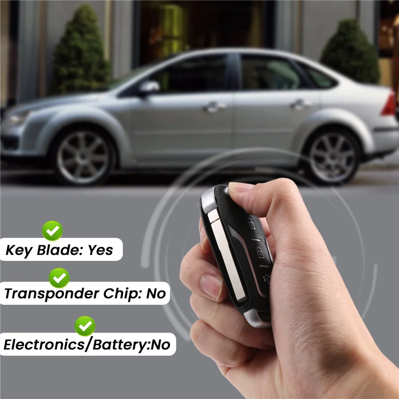 Classy-auto afstandsbediening sleutel shell afstandsbediening sleutel case cover voor Ford Focus Fiesta Mondeo S-Max C-Max