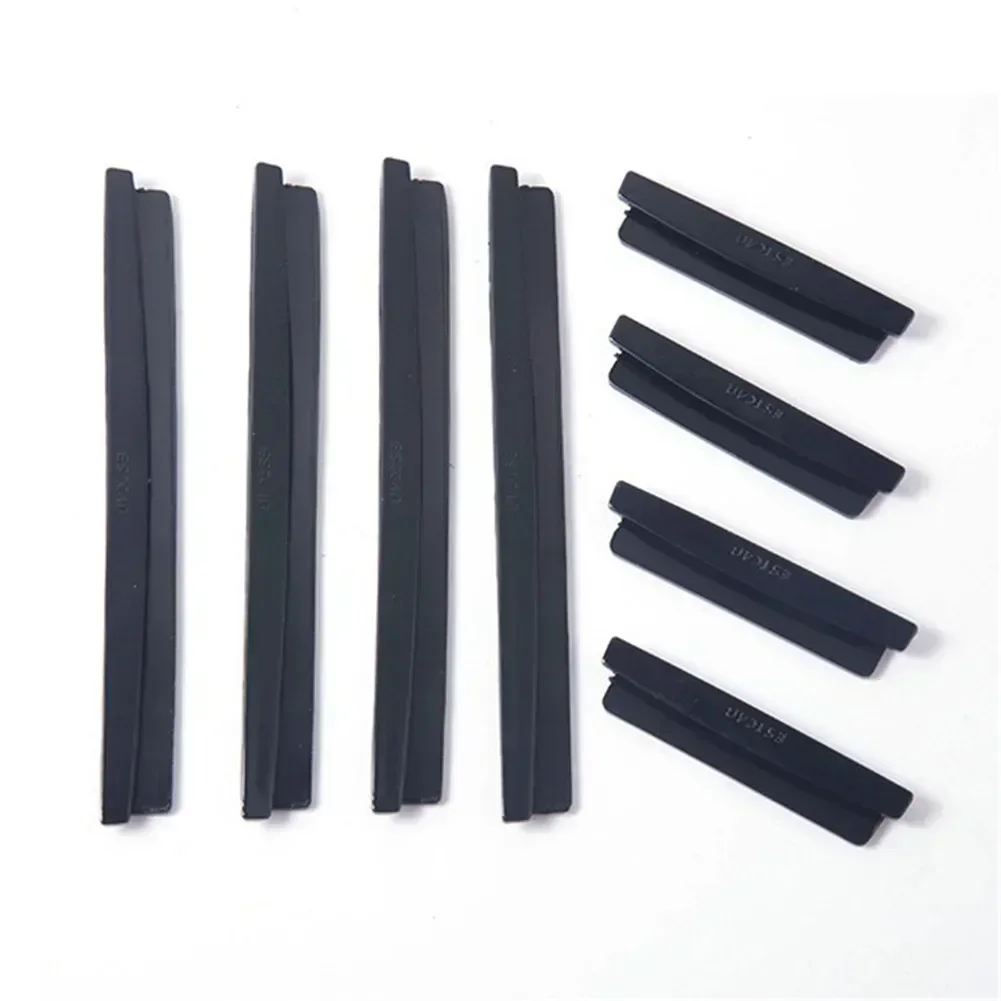 8PCS Car Door Protection Strip Anti-scratch Impact Body Protector Buffer Decorative Edge Automotive Body Decorative Accessories