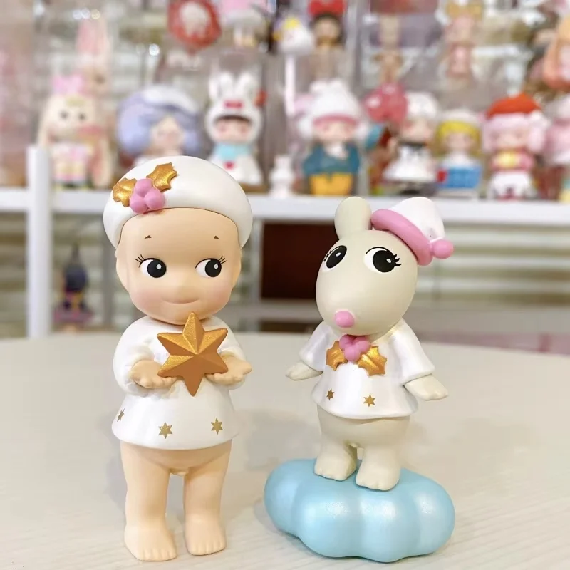 

New Hot Sonny Angel Catlife Robby Harvest Hippers Secret Series Blind Box Confirm Doll Cute Ornament Gift Box Decoration Models