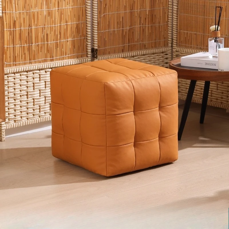 

Vanity Stool Chair Entrance Auxiliary Embroidery Banquette Stool Chair Space Taburete Almacenamiento Luxury Modern Furniture