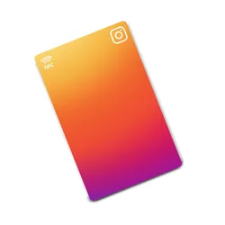 NFC Printing Cards for Qucik Link to Social Media Instagram Facebook Google Reviews Card Pop Up NFC Card