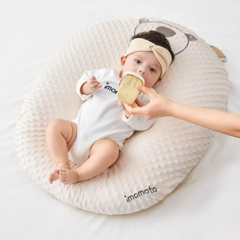 Baby Anti Spitting Slope Cushion, Anti Overflow Choking Slope Pillow, Newborn Lying Cushion,Feeding Baby Pillows Baby Essentials