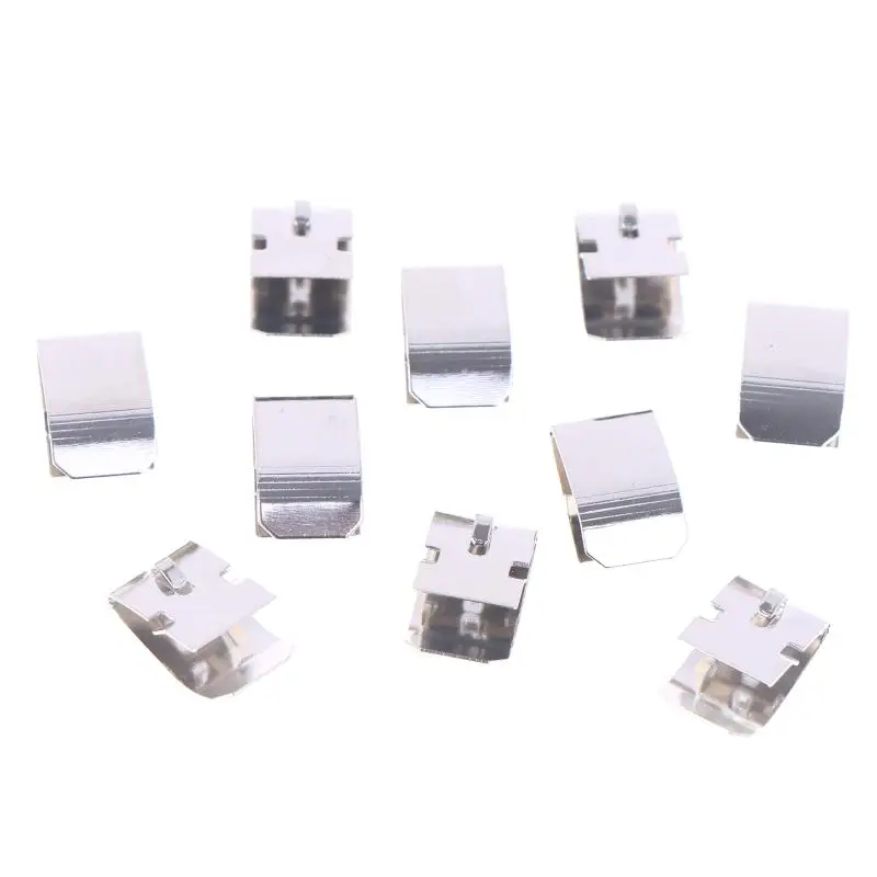 10/20PCS Leaf Spring Battery Contact Battery Clip Metal Stamping 18650 A AA CR2 9V