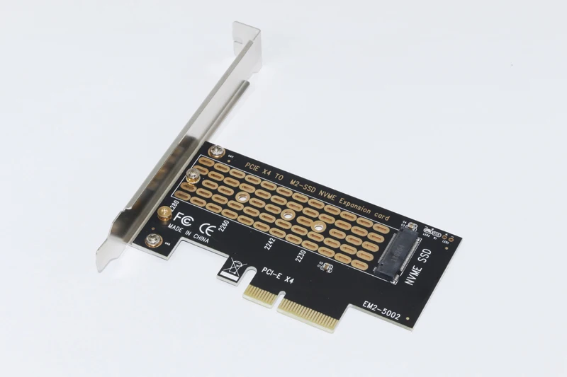 إضافة على بطاقات PCIE إلى M2 محول PCI Express X4 إلى M.2 SSD محول M.2 NVME PCI E محول NVME PCIE بطاقة التوسع لأجهزة الكمبيوتر سطح المكتب