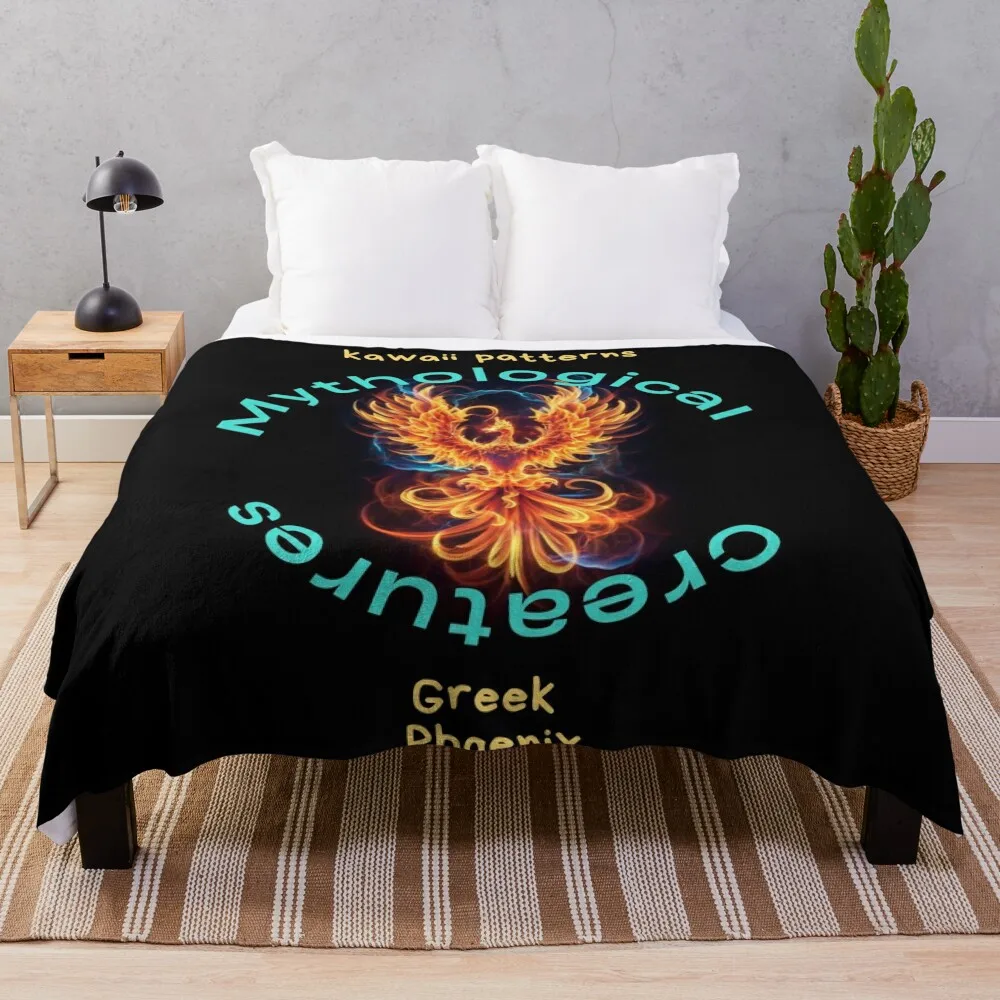 

Phoenix Throw Blanket Luxury Designer For Sofa Thin Blankets
