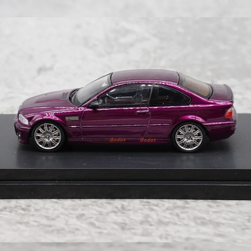 新入荷 Sw Sh 1:64 BMW M3 E46 合金製ミニカー ミニチュアダイキャスト BMW オーナメント カスタム玩具 子供向けギフト