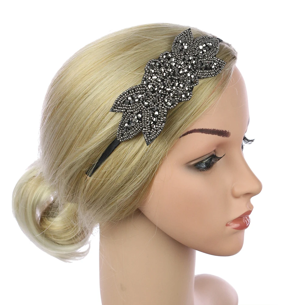 

Bridal 1920s Headband Has Formal Headbands Women Rhinestones Headdress Hair Ornaments