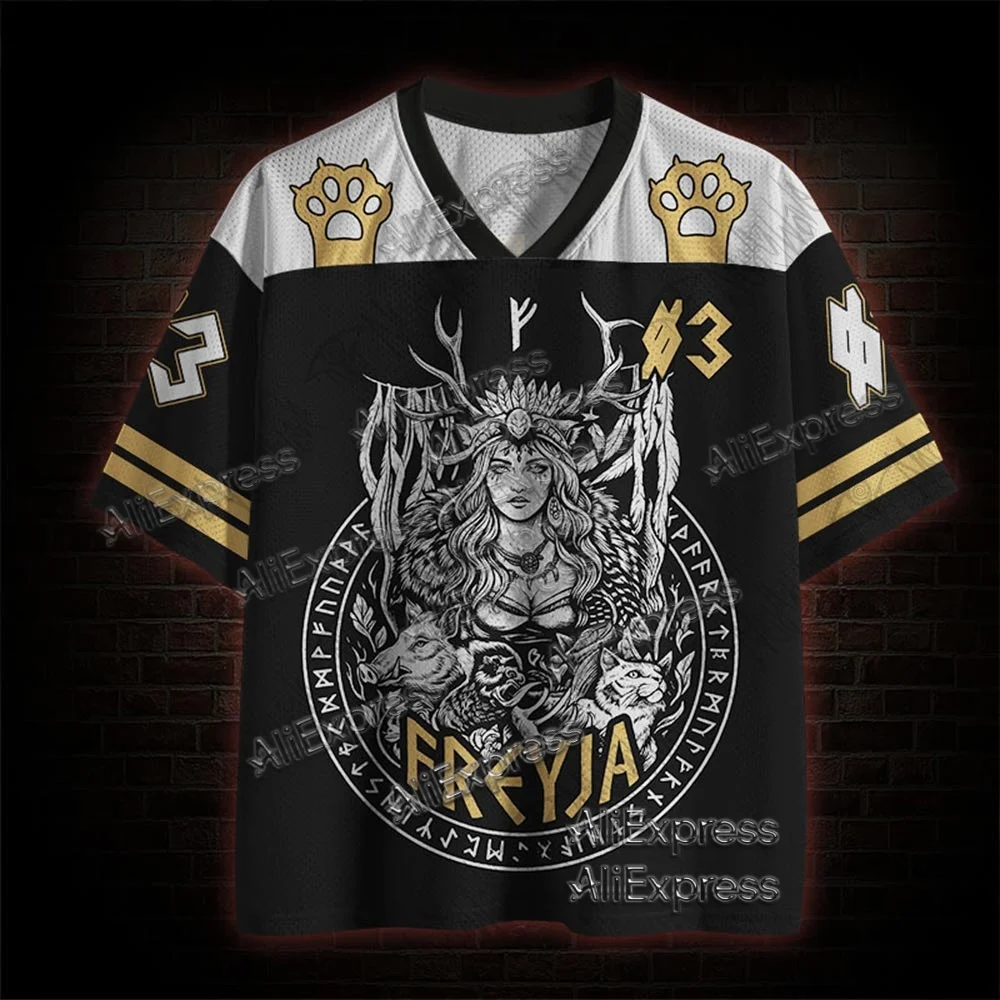 Hot Selling Street Fashion Quick Drying Mesh Sportswear, Adult and Children's V-neck Breathable T-shirts, Horror Movie Series