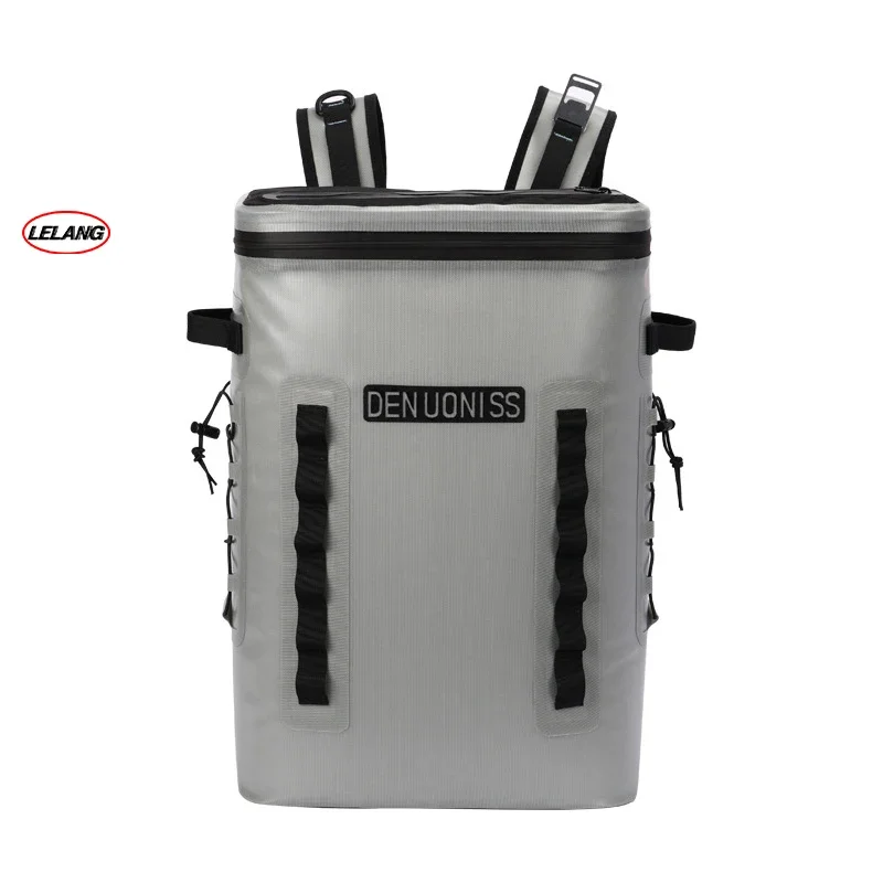 Outdoor Camping Picnic Fishing Easy To Carry Thermal Insulation Box Style Simple Double Shoulder Thermal Insulation Box