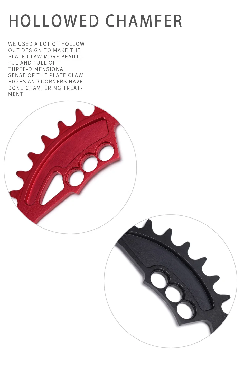 PASS QUEST 94BCD Mountain Bike Disc Positive and Negative Tooth Single Disc Suitable FORGX NX X1 1400 Bicycle Tooth Disc