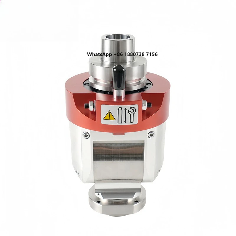 Adjustable Angle HSK63F Head CNC Machining Center Accessories Engraving Machine Accessories High Precision Stable Angle Head