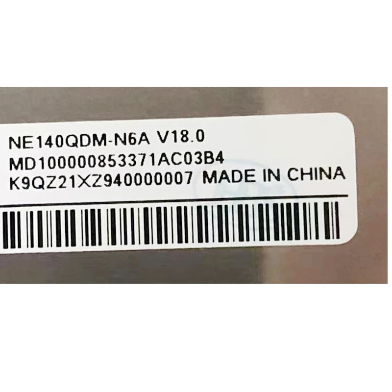 14 Inch lcd For Xiaomi RedMibook Pro14 XMA2006DJ NE140QDM N6A NE140QDM-N6A V18.0  Laptop LCD Screen Matrix 2560x1600 30 pins IPS